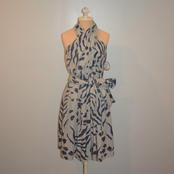 RACHEL Rachel Roy Dresses & Skirts - Rachel Roy Halter Top Animal Print Dress